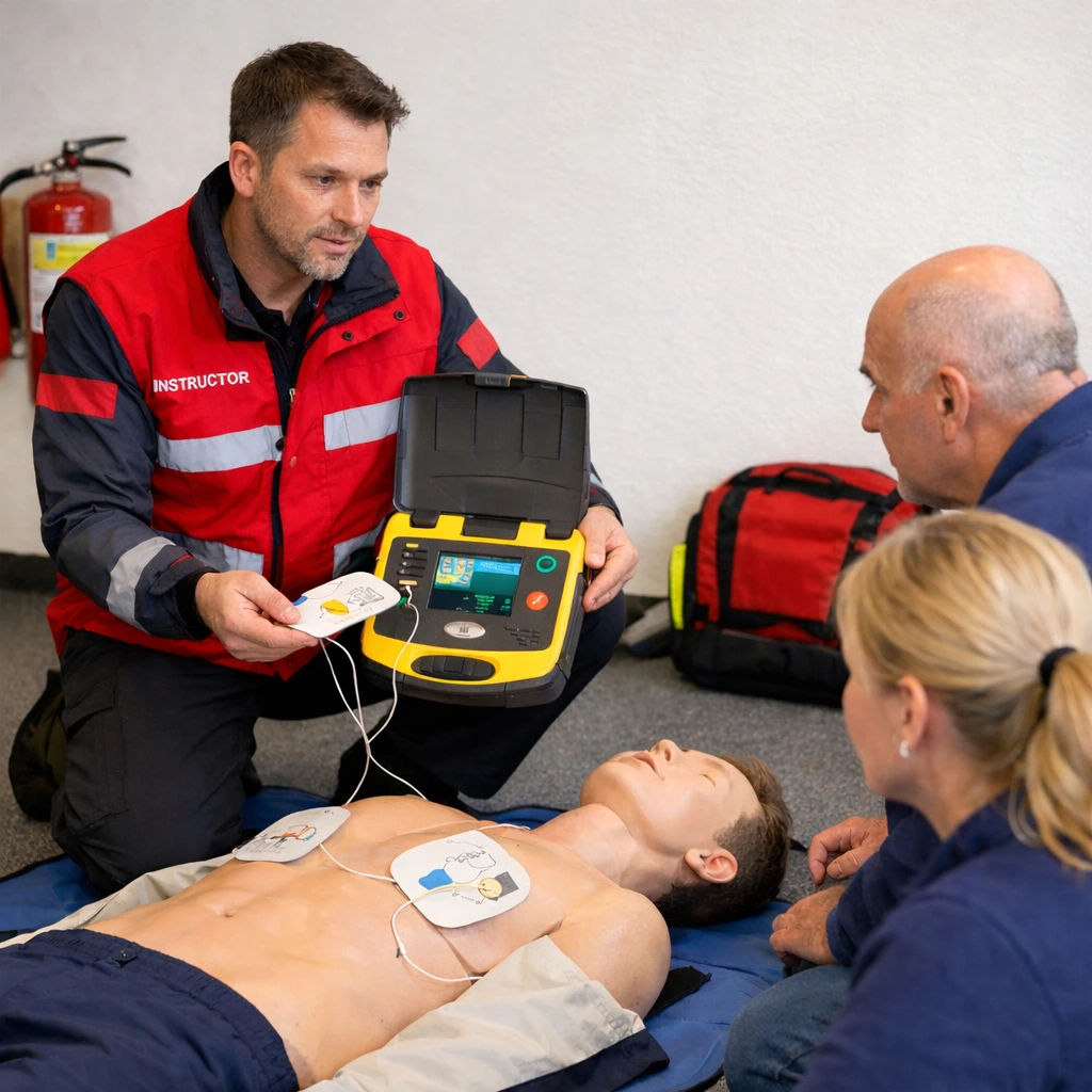 [D0700002] Defibrillator Einweisung und Inbetriebnahme vor Ort