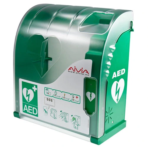 [X2A200-XX101] AIVIA 200 AED-Wandschrank Outdoor/Heizung (mit Alarmfunktion)